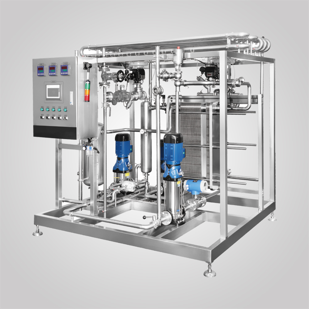 4000L/hr Plate Type Flash Pasteurizer